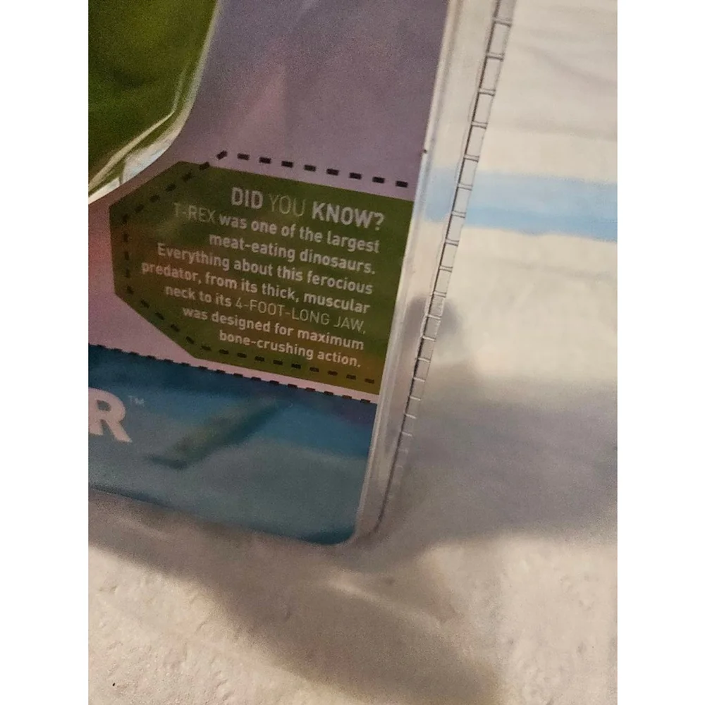 Discovery Wash 'N Roar Green Dinosaur Kids Showerhead Sprayer Attachment New